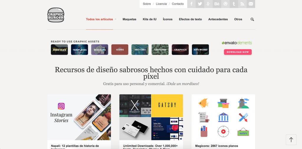 Páginas RECURSOS GRATIS para gráficos 🥇[TOP]